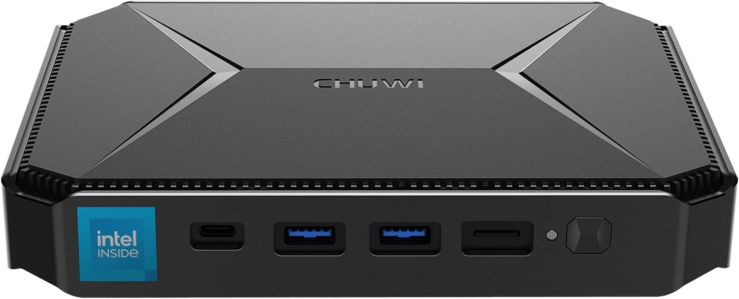 CHUWI HeroBox Mini PC Gaming Desktop Computer,Windows 11,256GB SSD