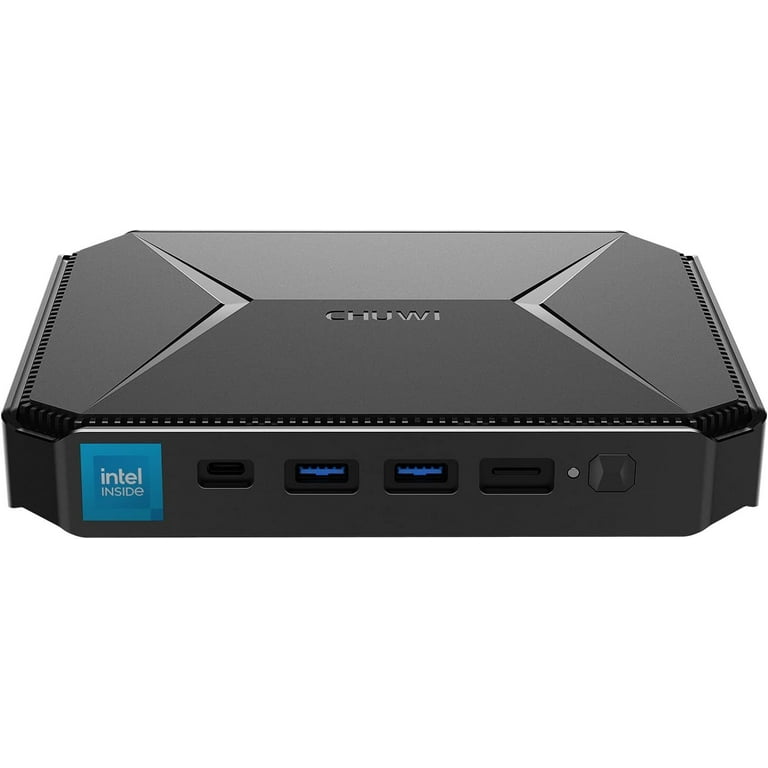 CHUWI HeroBox Mini PC Gaming Desktop Computer,Windows 11,256GB SSD 8GB RAM,  Intel 12th Gen N100 Quad Core Processor(3.4GHz),Dual WiFi/BT/Gigabit