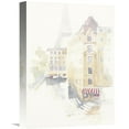 thumbnail image 1 of Global Gallery Avery Tillmon 'Paris Crosswalk' Canvas Wall Art, 1 of 4