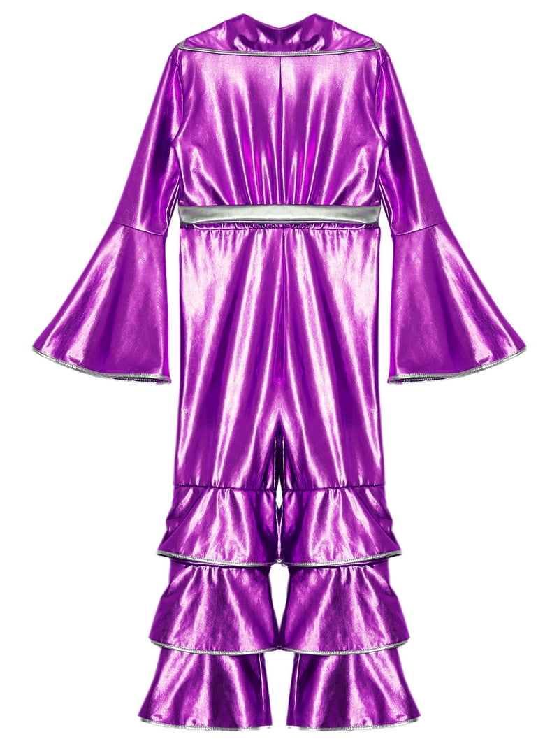 90s disco dress 90s Amethyst Disco Dress – salovintage main image 1
