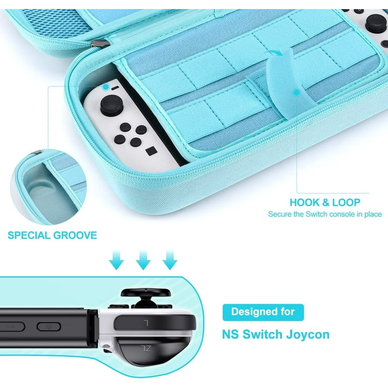 innoAura Carrying Case for Nintendo Switch OLED Gift Choice for Gamer