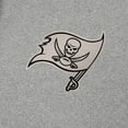 thumbnail image 4 of Men's Antigua Heather Gray Tampa Bay Buccaneers Effortless Full-Zip Hoodie Jacket, 4 of 4