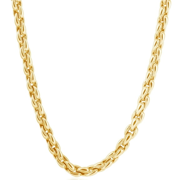 Pompeii Men's 14k Gold (83gram) or Platinum (156gram) 7mm Link Chain Necklace 20" (,)