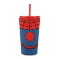 thumbnail image 4 of Marvel Spider-Man Suit Up 20 oz Tumbler with Straw, 4 of 6