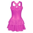 thumbnail image 6 of MSemis Kids Girls Shiny Sequins Ballet Dance Dress, 6 of 6