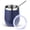 Navy, variant on Neihepal 12oz Stainless Steel Wine Tumbler with Lid and Straw, Double Wall Vacuum Insulated Travel Cup, (Dark Night,1 Set)