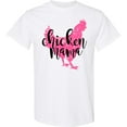 thumbnail image 3 of Inktastic Chicken Mama Pink T-Shirt, 3 of 5