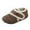 Coffee, variant on Kids Slippers Girls Soft Sole Boots Comfortable Warm Fashion Toddler Winter Footwear Cozy Non- Flexible Sole Design Size:9.5