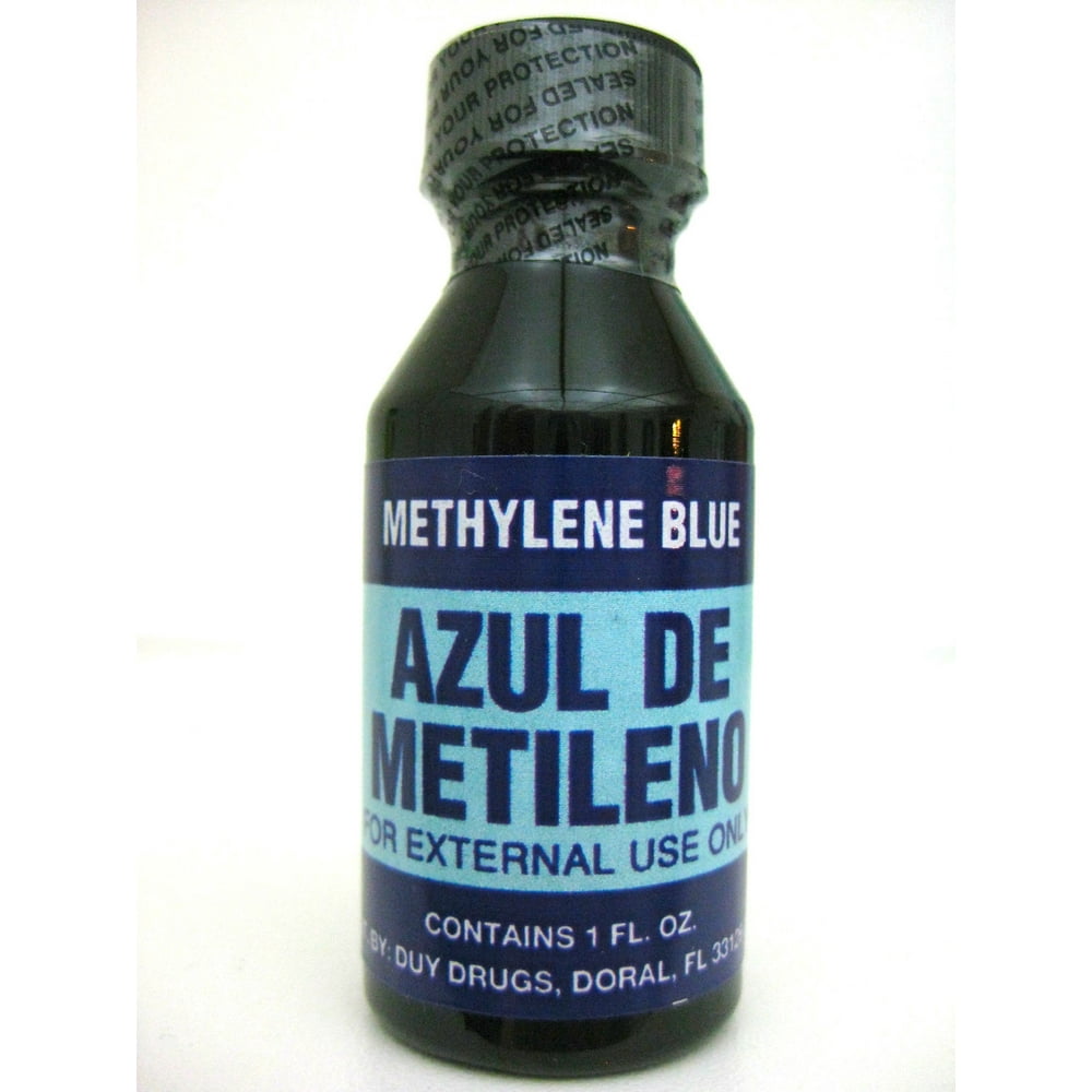 Duy Methylene Blue/azul De Metileno 1 FL Oz Duy Methylene Blue/azul De Metileno 1 FL Oz