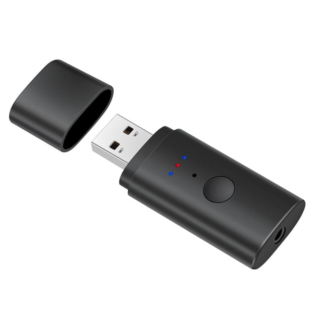 Transmisor Plug Adaptador de sonido de salida doble Extensor Reducción de ruido Expansión USB para Computadora portátil