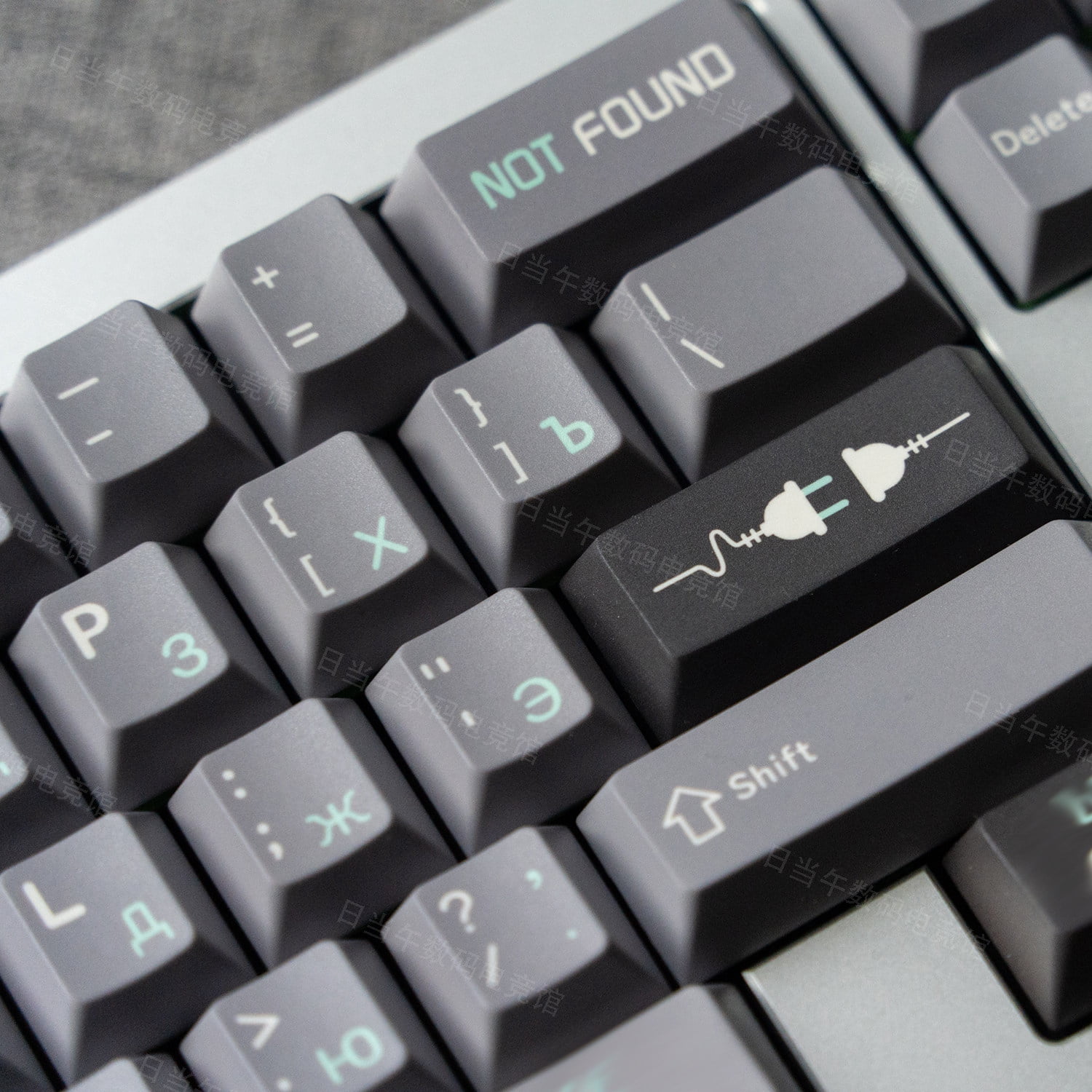 ERROR404 PBT Keycap Full Set, Cherry Profile 5-Side Dye-Sublimation Keycaps for Mechanical Keyboard