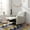 Light Gray + PU + Foam, variant on Luckynote Wall Hugger Recliner,Power Recliner Chair,Electric Recliner for Living Room,PU Leather Reclining Armchair for small space,Reclining Sofa for Bedroom/Apartment/RV,with USB Port(Type-C) (Lig