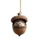 thumbnail image 1 of 1/8 piezas Adorno navideño Adorno acrílico con forma de bellota de animales del bosque Decoración colgante para fiestas navideñas Regalo de Navidad, 1 of 7