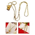 thumbnail image 4 of Collar con la bendición del buey chino de la suerte para el Año Nuevo 2021, ideal como adorno para regalos de cumpleaños. O cadena de palabras, 4 of 8