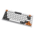 thumbnail image 1 of AF82 Features a Wired Membrane Keyboard, 75% Compact Layout, 82-key Minimalist Layout, Simple and Efficient Design, Volume Knob, Dual-stage Adjustable Support, and Includes a Ribbon, 1 of 12