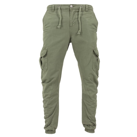 Douhoow Men Jogger Cargo Pants Casual Drawstring Tapered Leg Trousers M-XXXL
