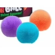 Nee doh Fuzz Ball Stress Ball 3-Pack mini velvet squeeze, 1 pack