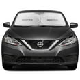 thumbnail image 2 of Nissan Sentra Dual Panels Easy Folding Windshield Sun Shade, 2 of 4