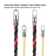thumbnail image 4 of Enhebrador De Alambre De Resorte Fuerte, Cinta Guía Versátil Para Instalación De Cables Eléctricos Con Dispositivo De Roscado De Electricista De Alta Temperatura, 4 of 7
