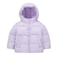 thumbnail image 2 of Boys Girls Winter Coats Girls Warm Hooded Jacket Clothes Lightweight Puffer Jacket for Kids Snow Jacket Down Snow Jacket Coat Outerwear, 2 of 5