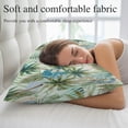 thumbnail image 5 of Tropical Plants Throw Pillow Cover 24 x 36 Inch Decorative Pillow Cover Summer Coastal Beach Coconut Tree Green Lumbar Pillowcase Seasonal Rectangle Cushion Case for Couch Sofa Bed Living Room, 5 of 9