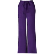 Simply Basic Women's Premium Collection Stretch Drawstring Cargo Scrub Pant