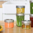 thumbnail image 1 of FUTUREORYY 8pcs Round Container With Lid Clear Jam Jar For Home Storage Solutions, 1 of 8