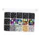 thumbnail image 3 of 600pcs De Cristal Piedras Preciosas Espaciador Suelto Sunnimix Pulseras de cuentas negras, 3 of 8