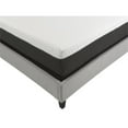 thumbnail image 5 of Pemberly Row Modern Metal/Fabric Zoned King Split Mattress & 2 Bed Base in White, 5 of 8