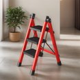 thumbnail image 4 of Interior en 3 Escalones Antideslizante para Casera () Rojo, 4 of 9