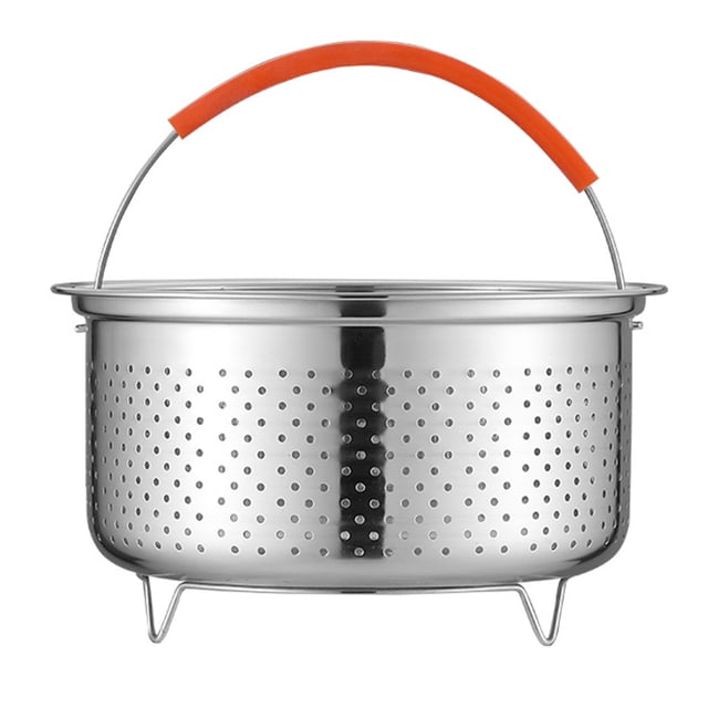 Cesta vaporera para cocinar alimentos, rejilla para cocinar al vapor carne, dim sum, mariscos, arroz (2 l)