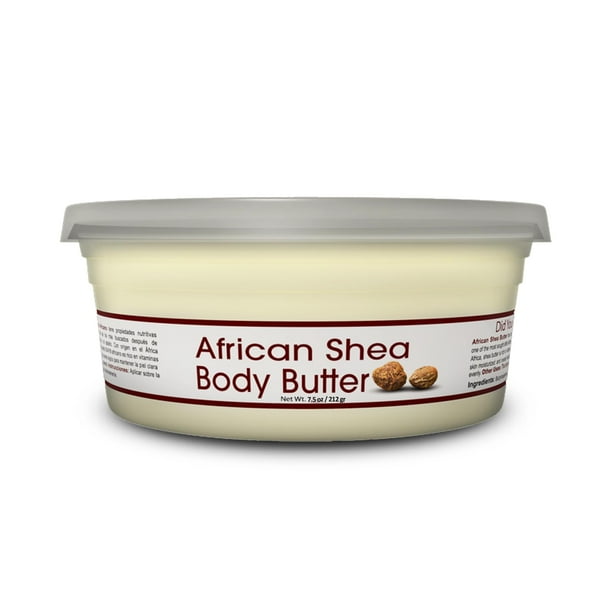 Manteca de karité Okay Pure Naturals White 220 ml para cabello y piel