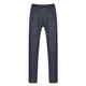 thumbnail image 5 of Pantalones INSPIRE CHIC para hombre, corte regular, frente plano, formales, de vestir, a cuadros, talla 34, gris oscuro, 5 of 5