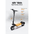 thumbnail image 2 of OOTD T10 Electric Scooter for Adults, 48V 18Ah Battery, 900W Peak Motor, 11" All-Terrain Tires, Folding E-Scooter with Dual Suspension & LCD Display, 2 of 7