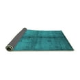 thumbnail image 2 of Ahgly Company Indoor Rectangle Oriental Turquoise Blue Industrial Area Rugs, 6' x 9', 2 of 4