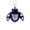 Black, variant on Mini Ladybug Shape Creative Pocket Watch, Cute Insect Design Pendant Necklace Watch for Women, Novelty Insect Pocket Watches for Men Accessory Student Pocket watches