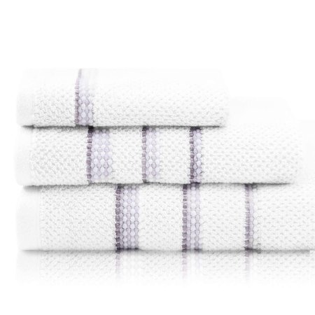 Tribeca 100% Fine Ring Spun Cotton Rice Weave Spa Towels