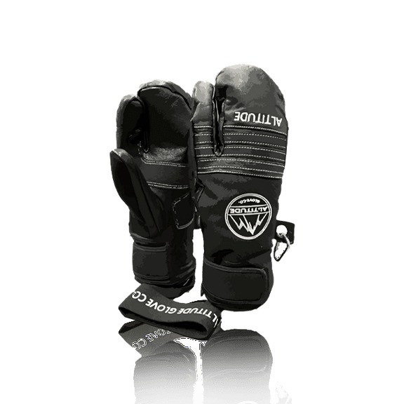 ​​ALTITUDE TECH SHORTY LEATHER WINTER SKI SNOWBOARD TRIGGER FINGER CLAW - SMALL