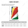 thumbnail image 6 of Seychelles Flag Men Basketball Sports Jersey Running Fitness Multifunction Sleeveless tshirt Exclusive Custom Name Nunber, 6 of 11