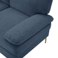 thumbnail image 6 of Aukfa 80" Sectional Sofa with Chaise for Living Room, Modern Lounge Couch, Pillow Top Arm, Blue, 6 of 11