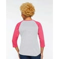 thumbnail image 3 of Women's Baseball Fine Jersey Three-Quarter Sleeve Tee, 3 of 5