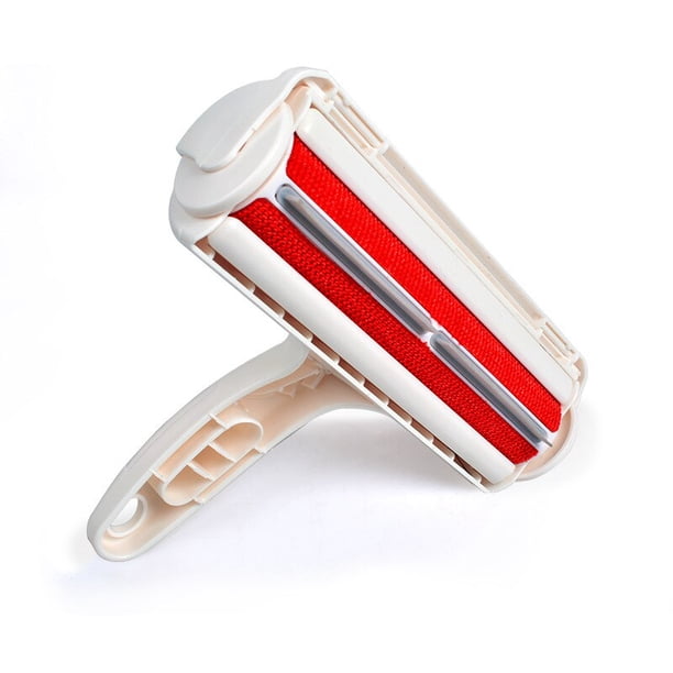 2Way Pet Hair Remover Roller Lint Sticking Roller Removing Dog Cat
