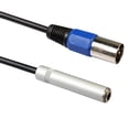 thumbnail image 4 of Adaptador de Micrófono Sunnimix Balanceado XLR a Conector de 6.35 Mm, 4 of 8
