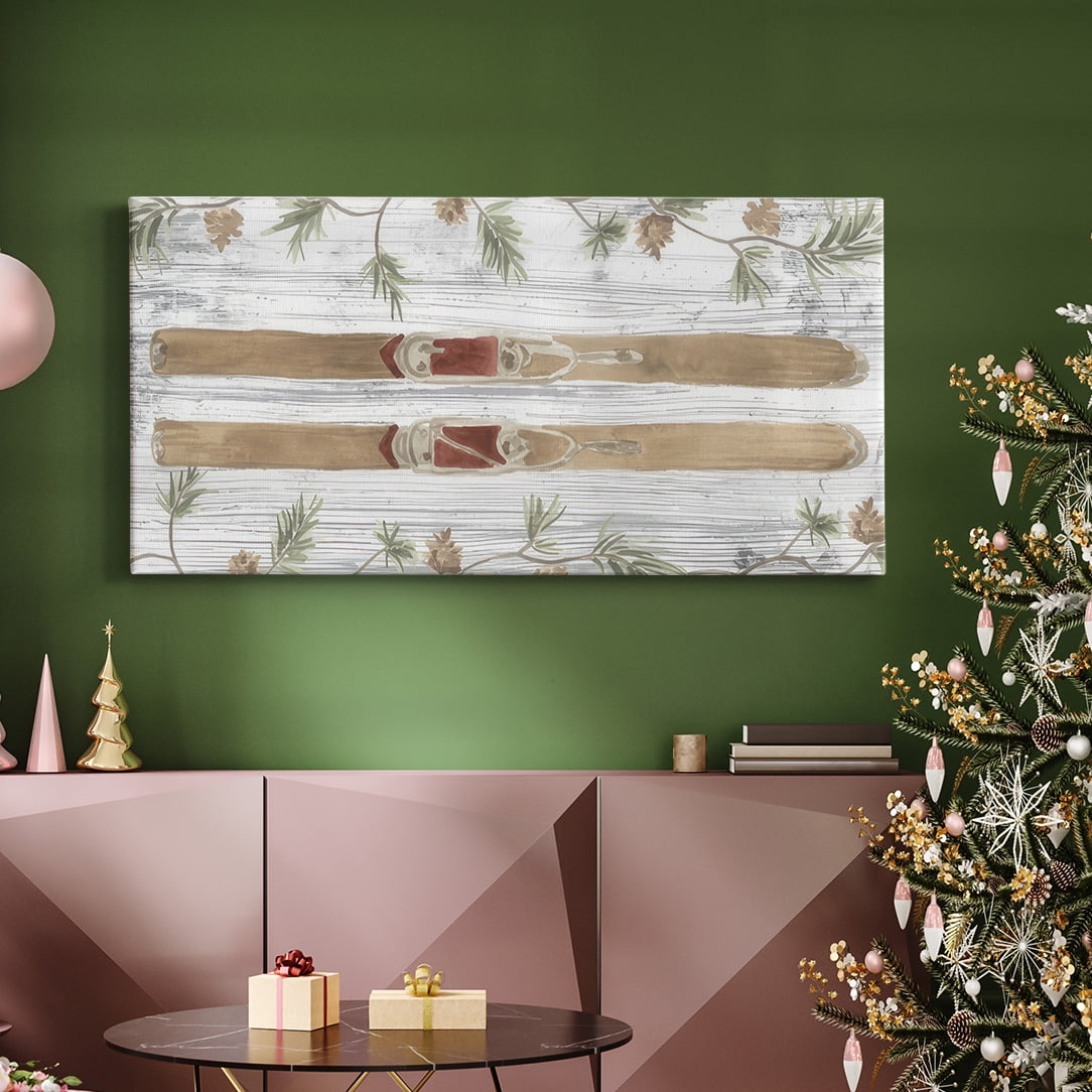 Pinecone Lodge Collection D- Gallery Wrapped Canvas