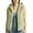 Green, variant on uublik Fleece Vest for Women Beige Casual Sleeveless Open Front Winter Warm Fuzzy Jacket with Pockets