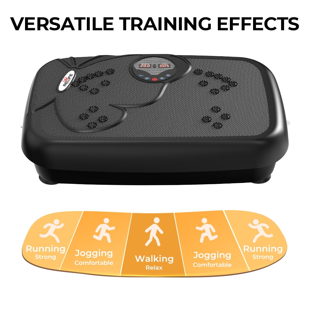 2024 Vibration Plate  New Version with Butterfiy, Fitness Platform Exercise Machine, Vibrating Lymphatic Drainage, Shaking Full Body Shaker Workout Vibrate Stand Shake Board Sport Gym for Women Men