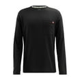 Wrangler Workwear Men's Long Sleeve Performance Pocket Tee, 2 Pack