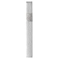 thumbnail image 2 of Pomogrenate Design Mezuzah Case (Hammered Silver with Gold pomogrenate, 12cm-5inch), 2 of 5