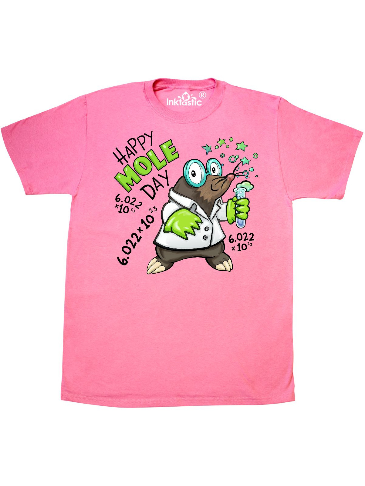 Inktastic - Happy Mole Day- chemistry mole T-Shirt - Walmart.com