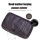 thumbnail image 4 of Bolsa Moda Hombres Cuero de vaca Color sólido Mini cinturón Monedero Fanny Pack (B) Likrtyny Para Estrenar, 4 of 8